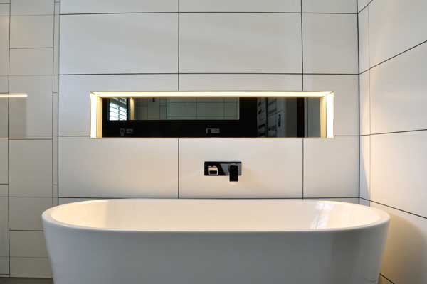 Famous Frameless Bathroom Glass Splashbacks Renovation 4 Melbourne