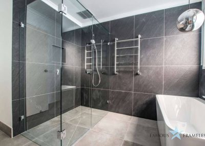 Famous Frameless Bathroom Frameless Shower Screen Installation 10 Melbourne