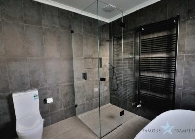 Bathroom Frameless Shower Screen Installation Famous Frameless Melbourne