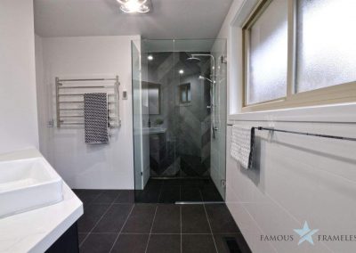 Famous Frameless Bathroom Frameless Shower Screen Installation 3 Melbourne