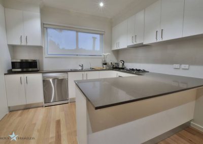 Famous Frameless Kitchen Glass Splashback Installation 15 Melbourne