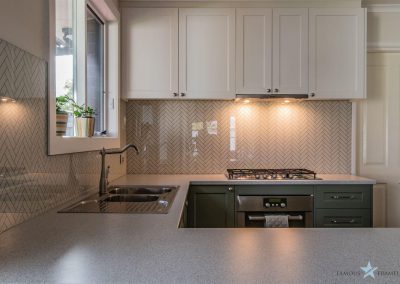 Famous Frameless Kitchen Glass Splashback Installation 2 Melbourne